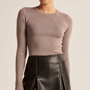 Abercrombie & Fitch Slim Crew Sweater